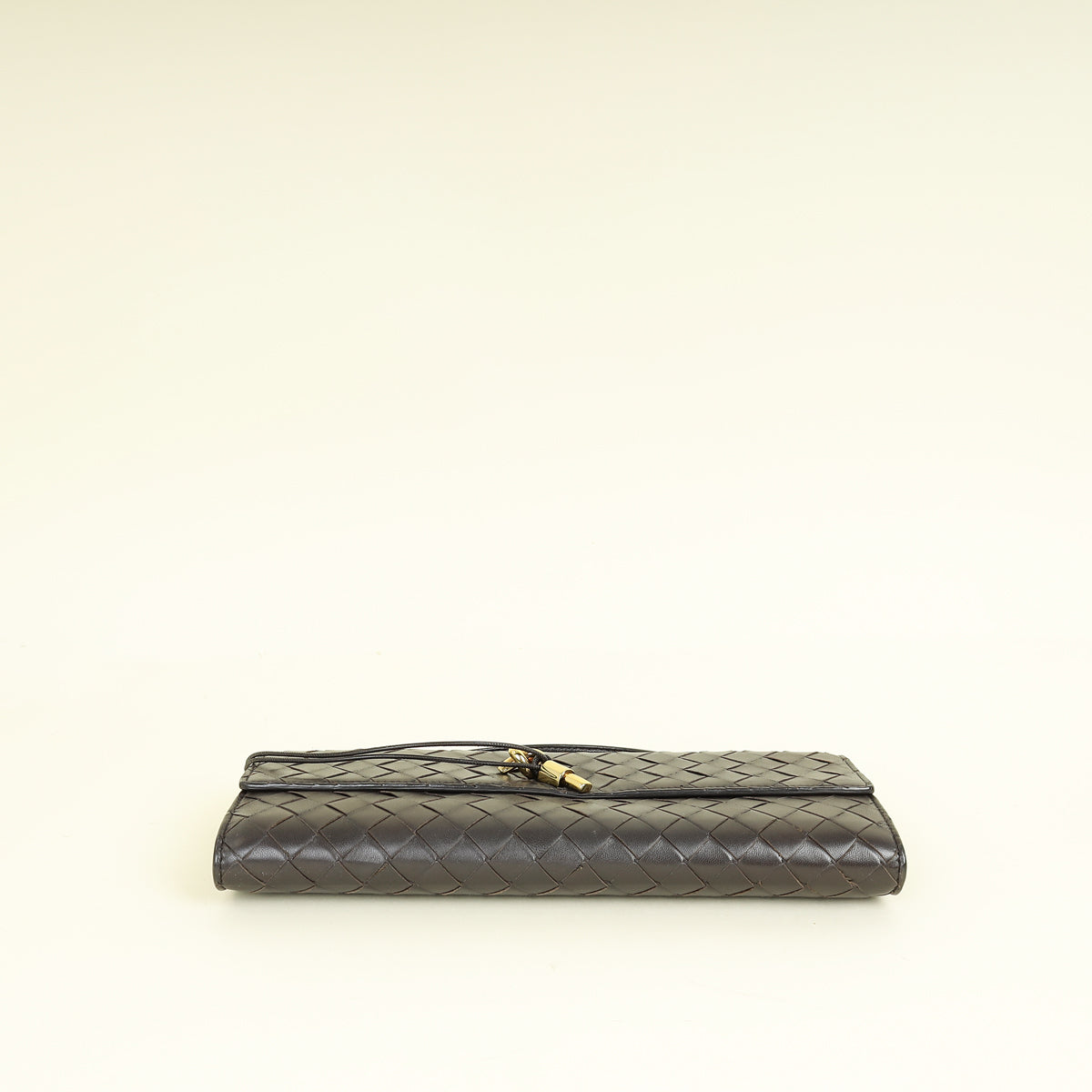 Bottega Veneta Fondant Intrecciato Nappa Long Andiamo Handle Clutch