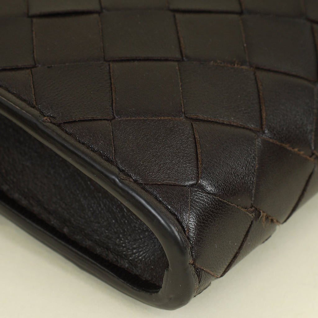 Bottega Veneta Fondant Intrecciato Nappa Long Andiamo Handle Clutch