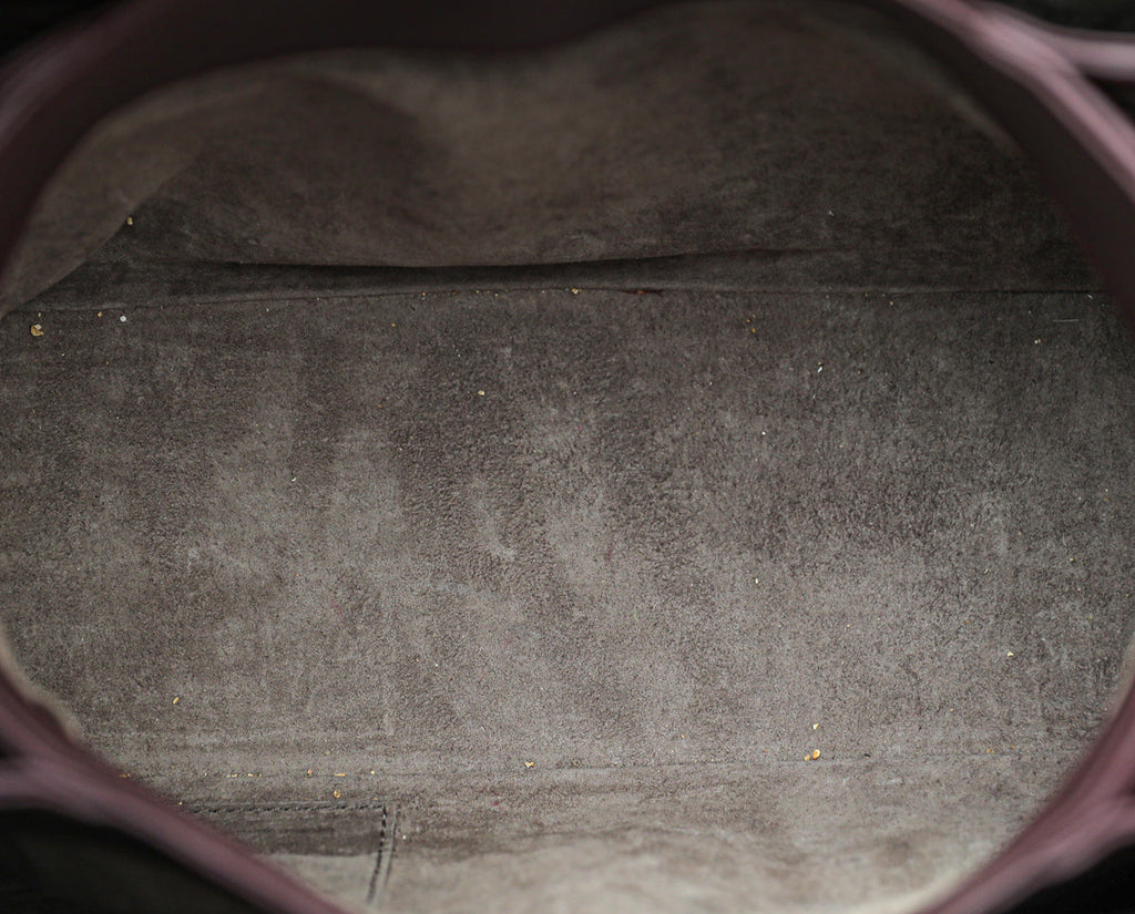 Bottega Veneta Burgundy Intrecciato Nappa Roma Bag