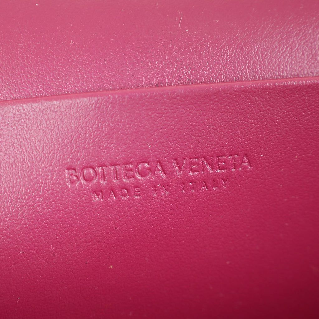 Bottega Veneta Cinnabar Intrecciato Bang Bang Bag
