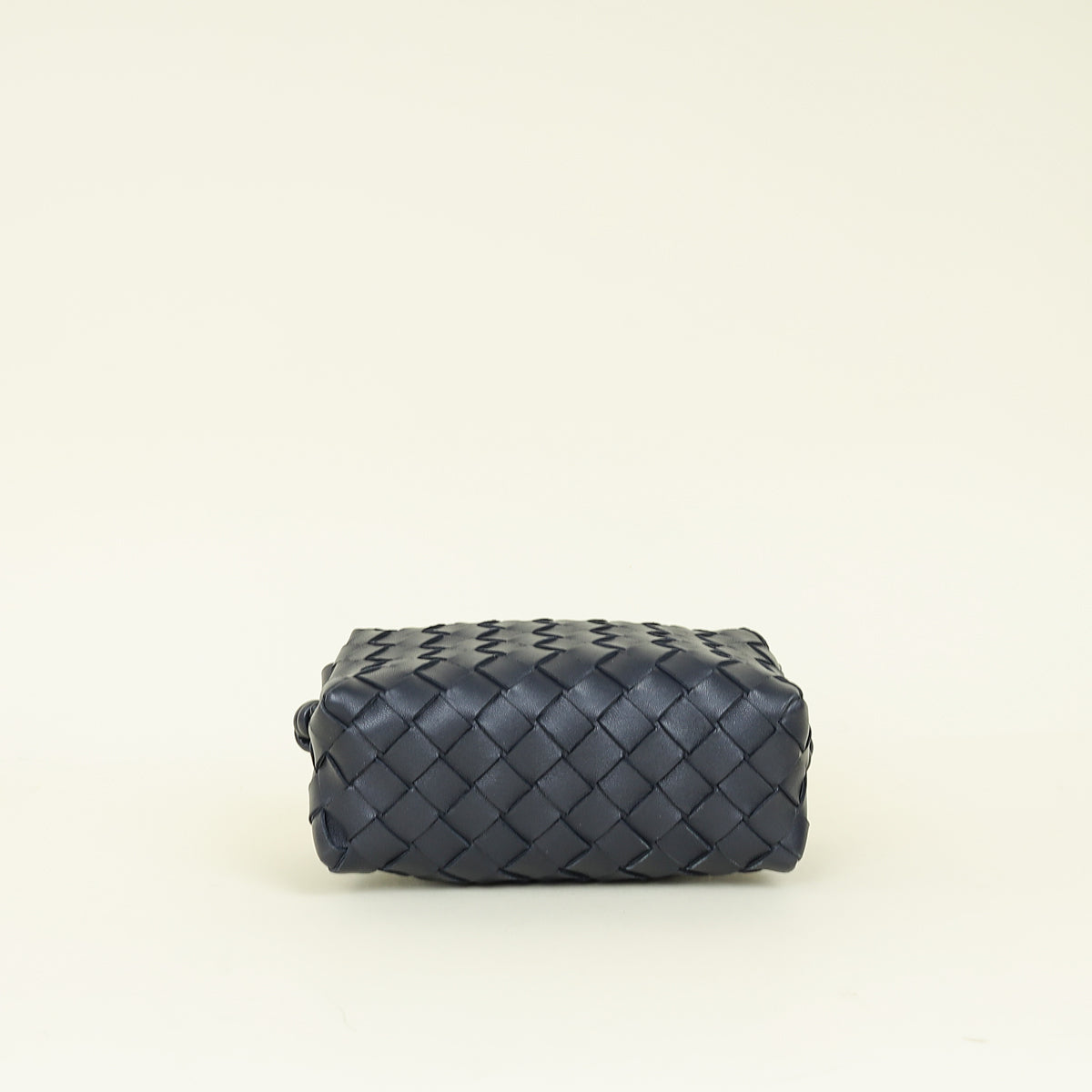 Bottega Veneta Dark Navy Blue Mini Loop Camera Bag
