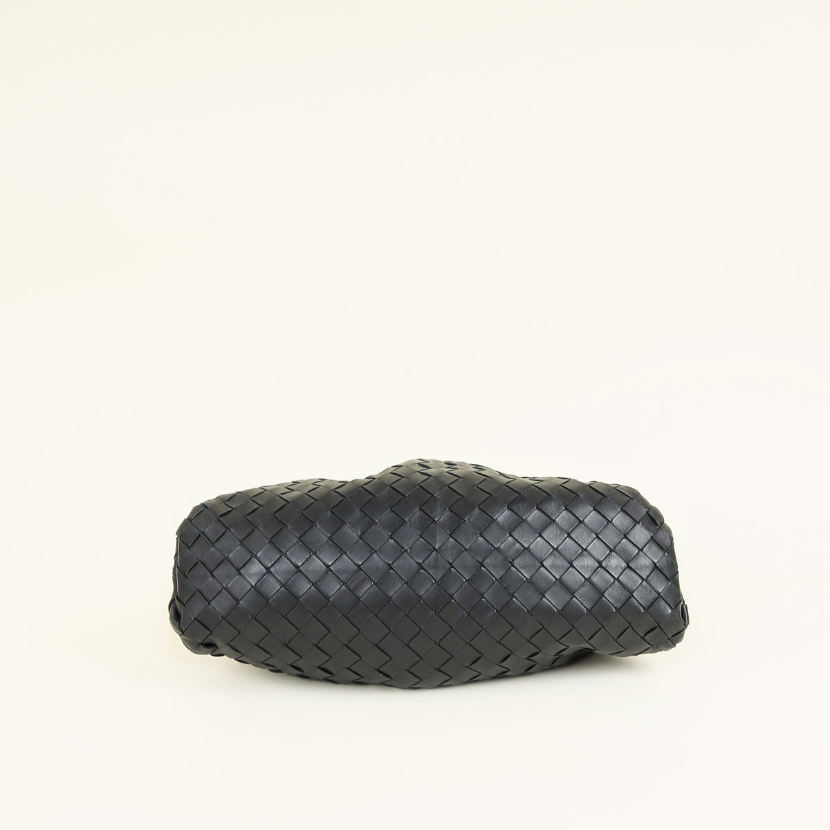 Bottega Veneta Black Intrecciato The Pouch Clutch Bag