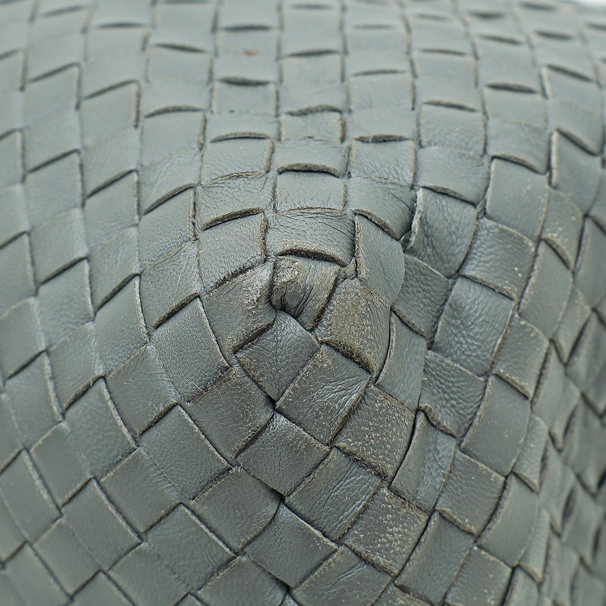 Bottega Veneta Grey Intrecciato Classic Tote Medium Bag