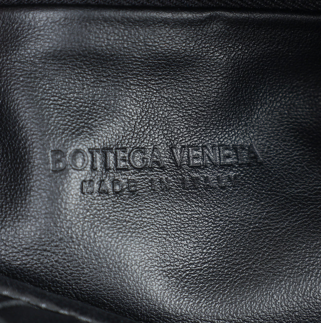 Bottega Veneta Black Intrecciato Mini Jodie Bag