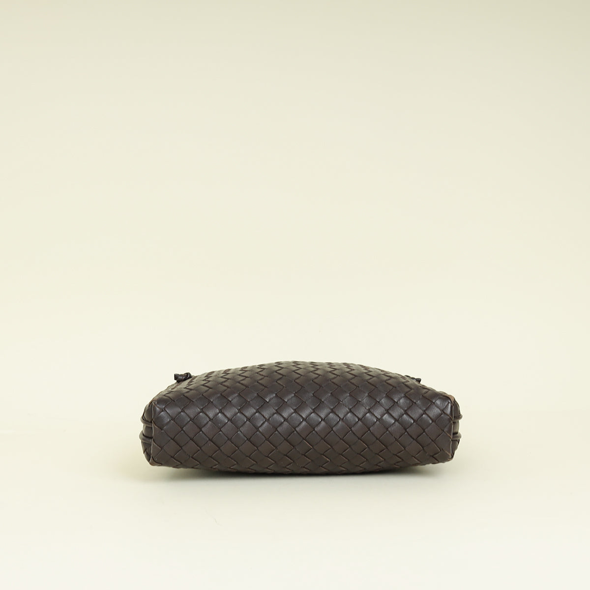 Bottega Veneta Brown Intrecciato Nodini Crossbody Bag
