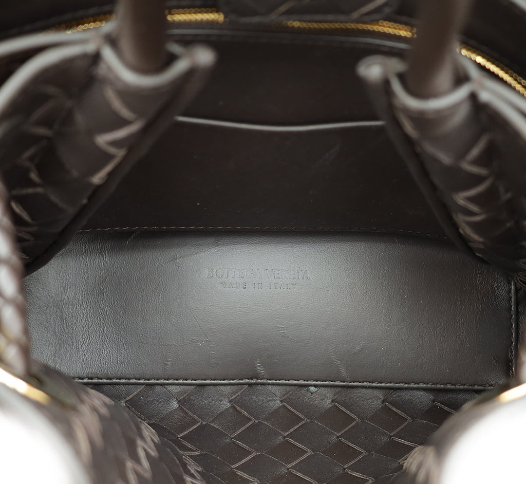 Bottega Veneta Fondant Intrecciato Small Andiamo Bag