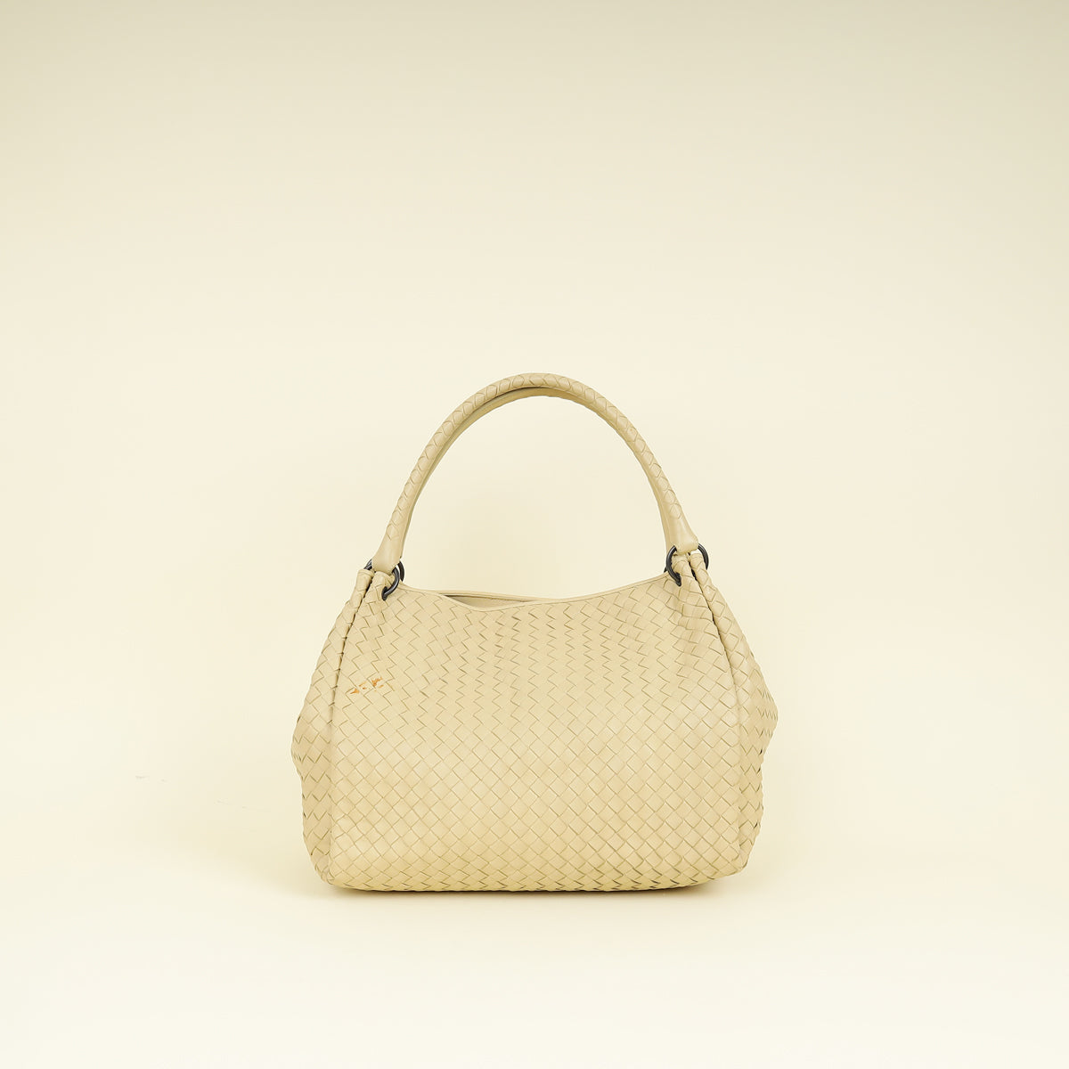 Bottega Veneta Beige Intrecciato Parachute Bag