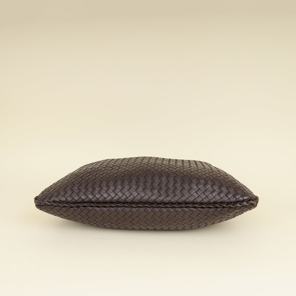 Bottega Veneta Chocolate Brown Intrecciato Veneta Hobo Large Bag