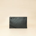 Bottega Veneta Bicolor Intrecciato Zipped Pouch