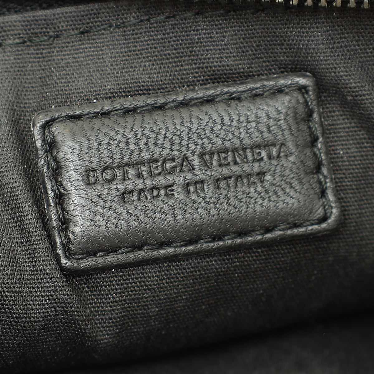 Bottega Veneta Bicolor Intrecciato Zipped Pouch