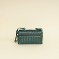 Bottega Veneta Emerald Green Intrecciato Bang Bang