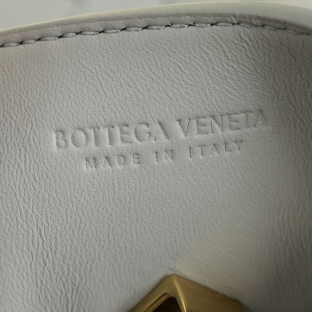 Bottega Veneta Sterling Intrecciato Andiamo Phone Pouch