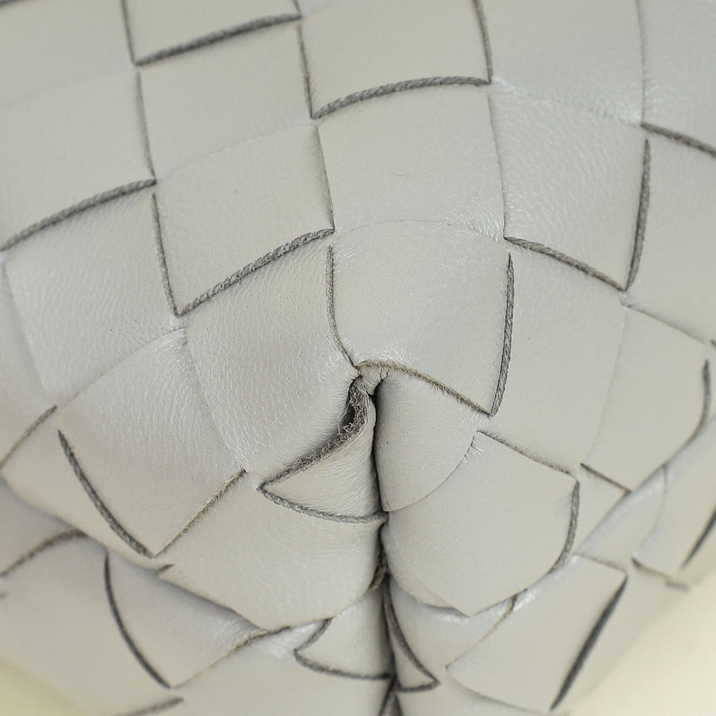 Bottega Veneta Sterling Intrecciato Andiamo Phone Pouch