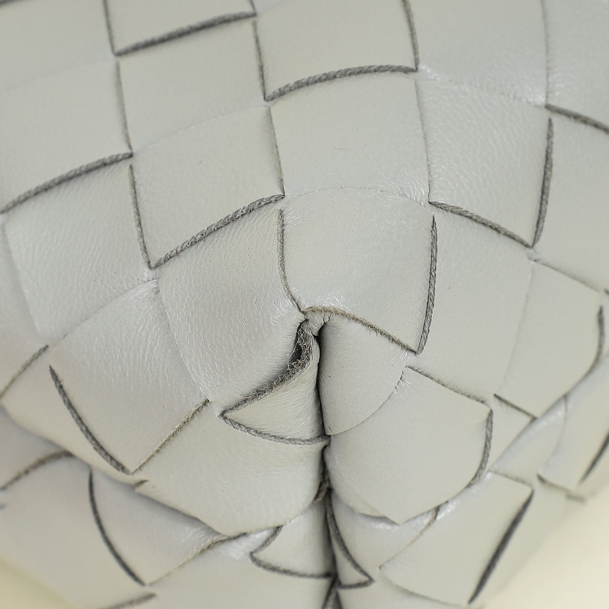 Bottega Veneta Sterling Intrecciato Andiamo Phone Pouch