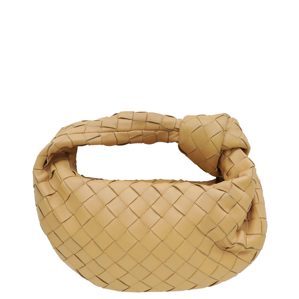 Bottega Veneta Almond Intrecciato Nappa Mini Jodie Bag