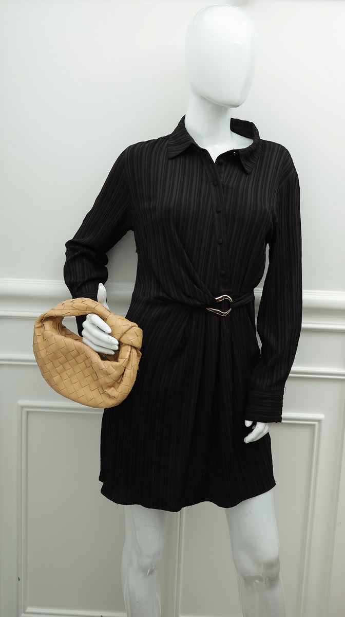 Bottega Veneta Almond Intrecciato Nappa Mini Jodie Bag
