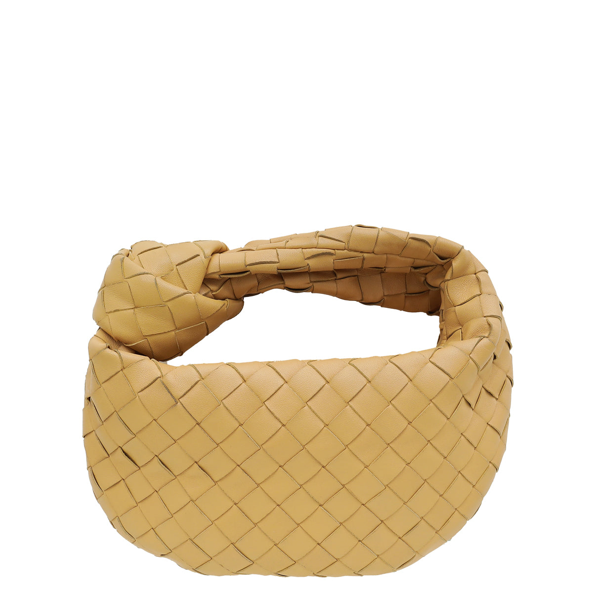Bottega Veneta Almond Intrecciato Nappa Mini Jodie Bag
