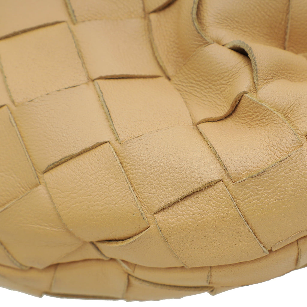 Bottega Veneta Almond Intrecciato Nappa Mini Jodie Bag