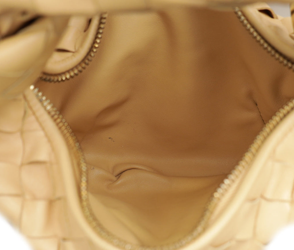 Bottega Veneta Almond Intrecciato Nappa Mini Jodie Bag