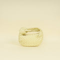 Bottega Veneta Pale Yellow Intrecciato Nappa Jodie Mini Bag