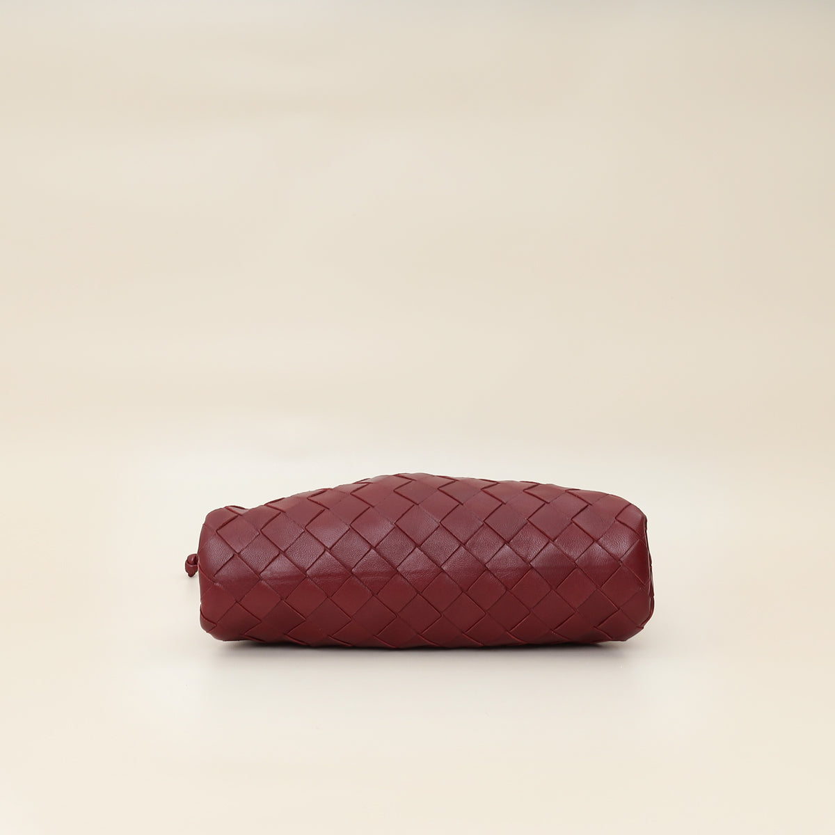 Bottega Veneta Burgundy Intrecciato Mini Pouch