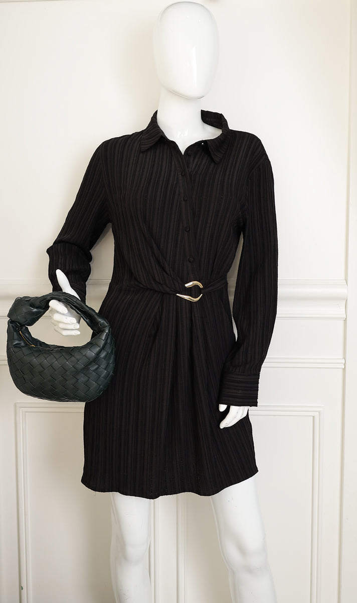 Bottega Veneta Dark Forest Green Intrecciato Mini Jodie Bag