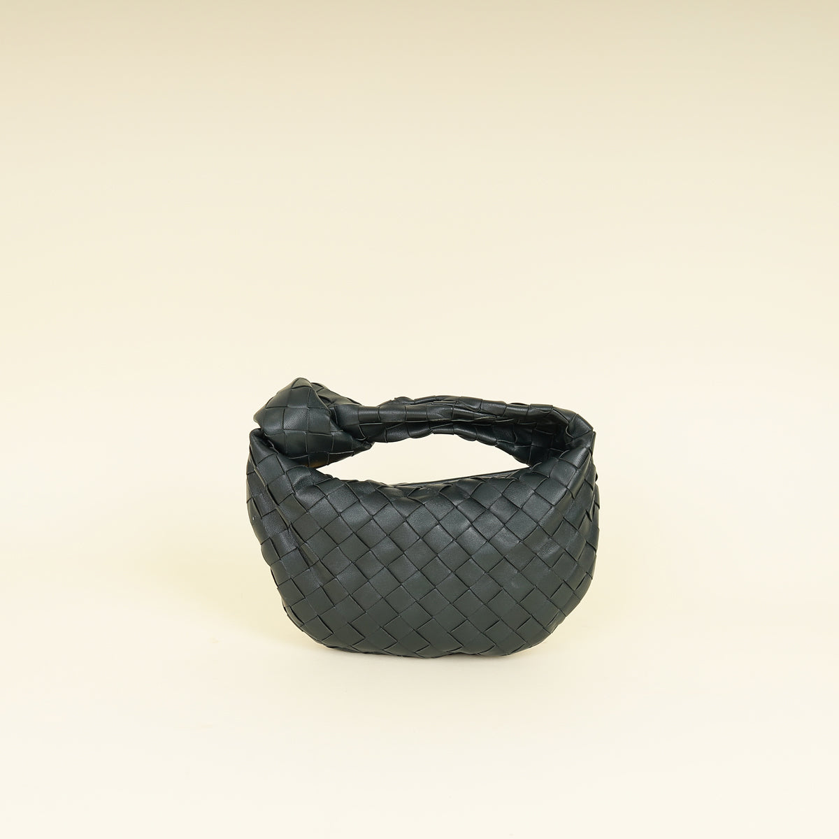 Bottega Veneta Dark Forest Green Intrecciato Mini Jodie Bag
