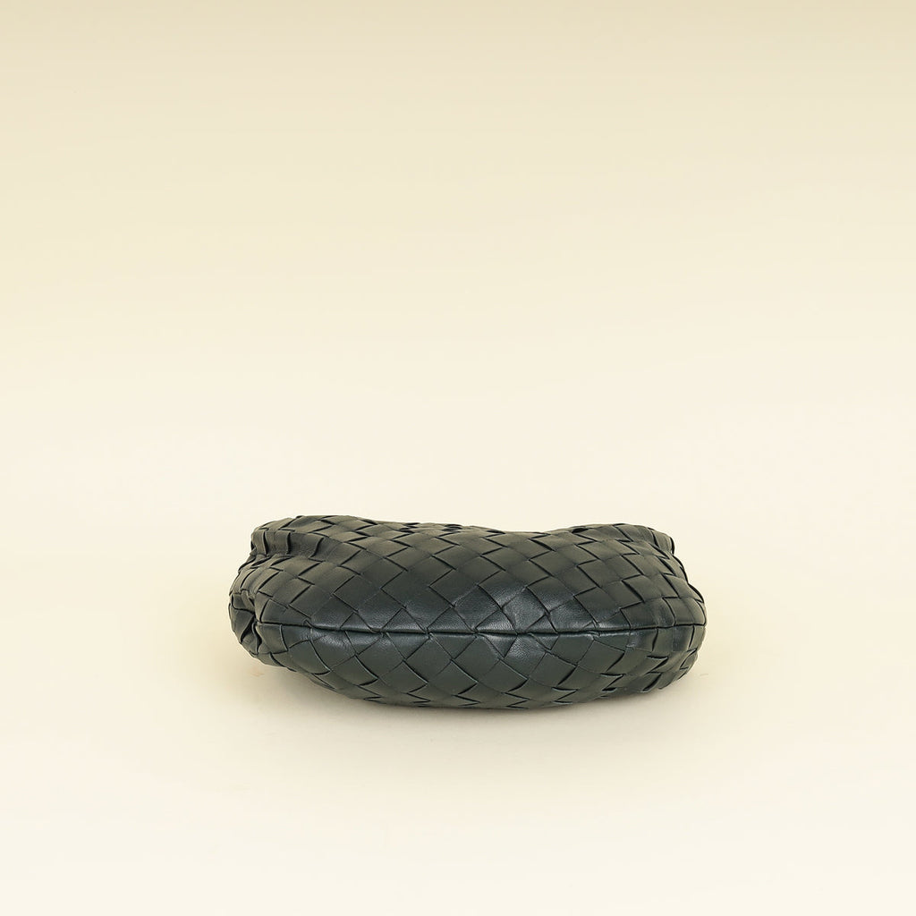 Bottega Veneta Dark Forest Green Intrecciato Mini Jodie Bag