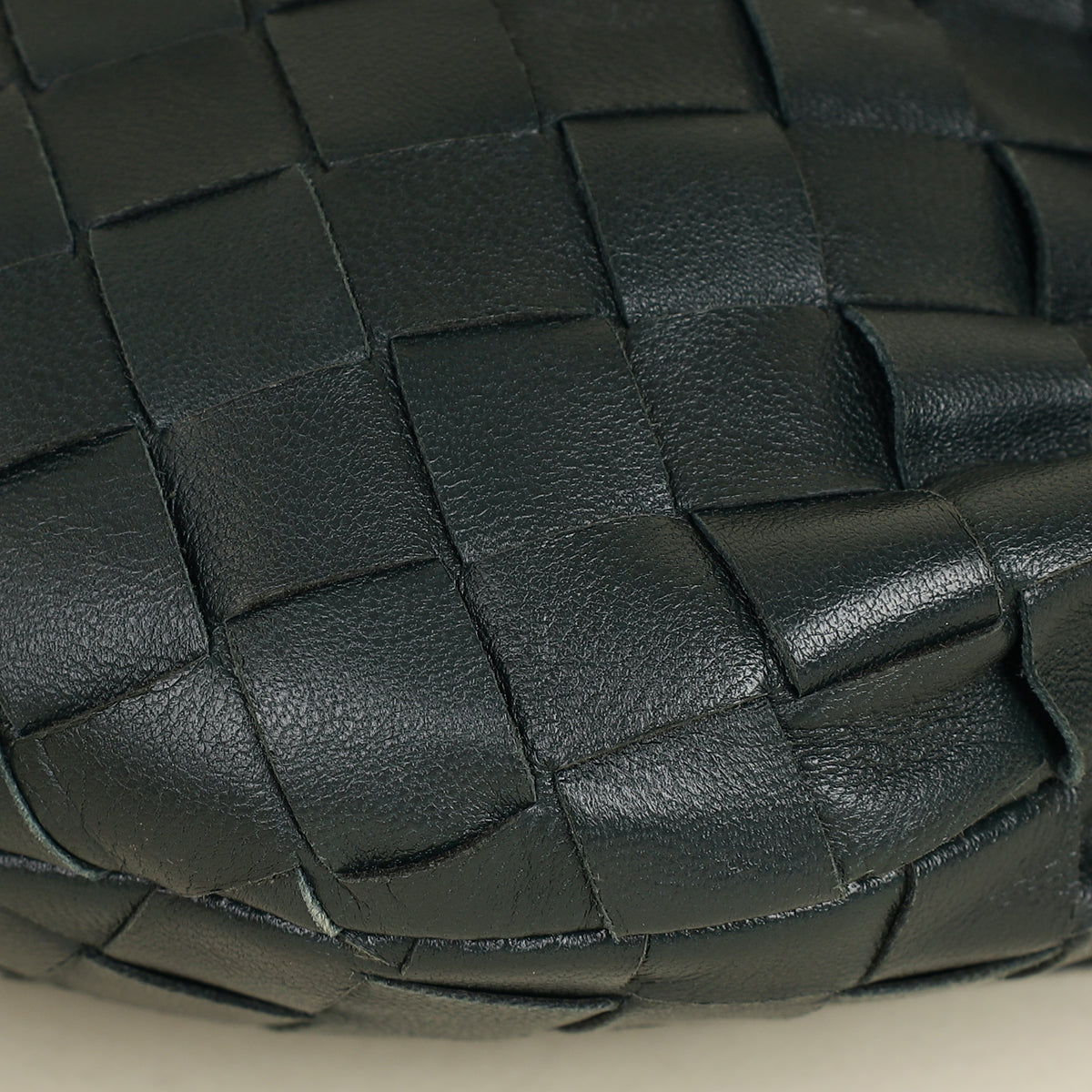 Bottega Veneta Dark Forest Green Intrecciato Mini Jodie Bag