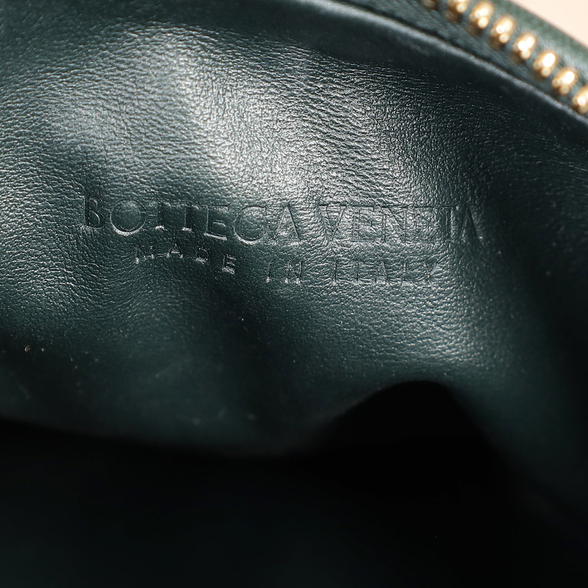 Bottega Veneta Dark Forest Green Intrecciato Mini Jodie Bag