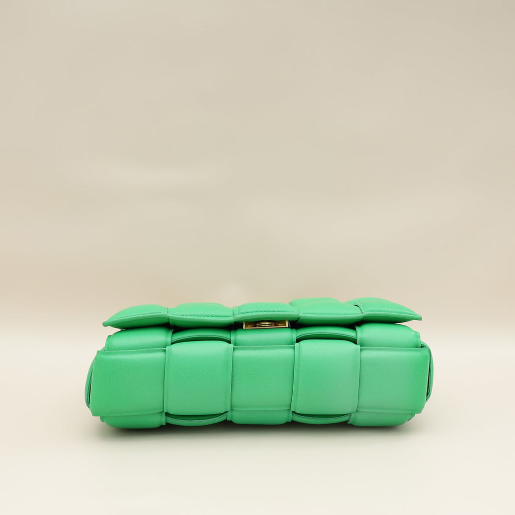 Bottega Veneta Parakeet Padded Chain Classic Cassette Bag