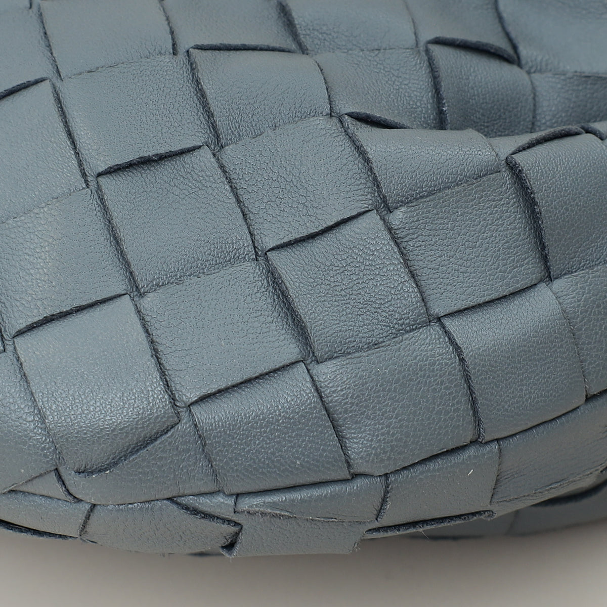 Bottega Veneta Grey Intrecciato Nappa Mini Jodie Bag