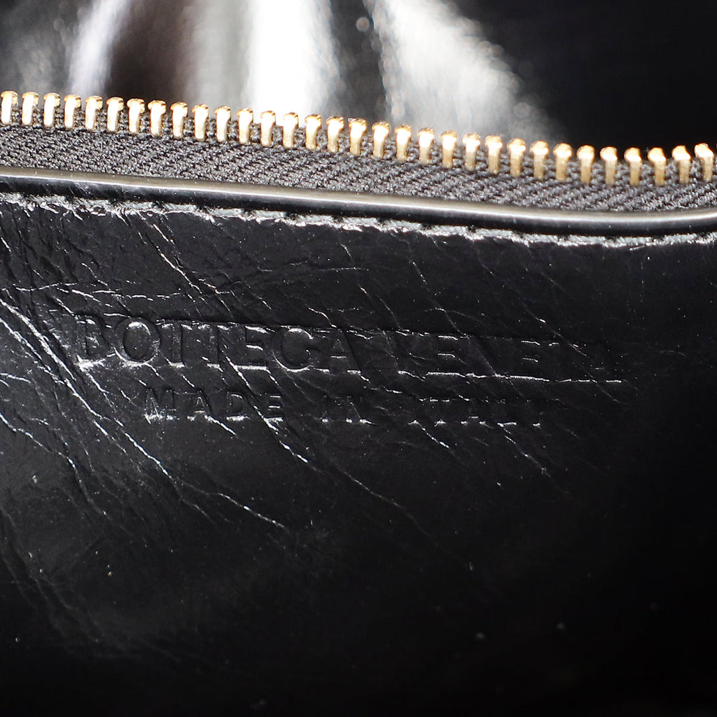 Bottega Veneta Black Kalimero Città Small Shoulder Bag