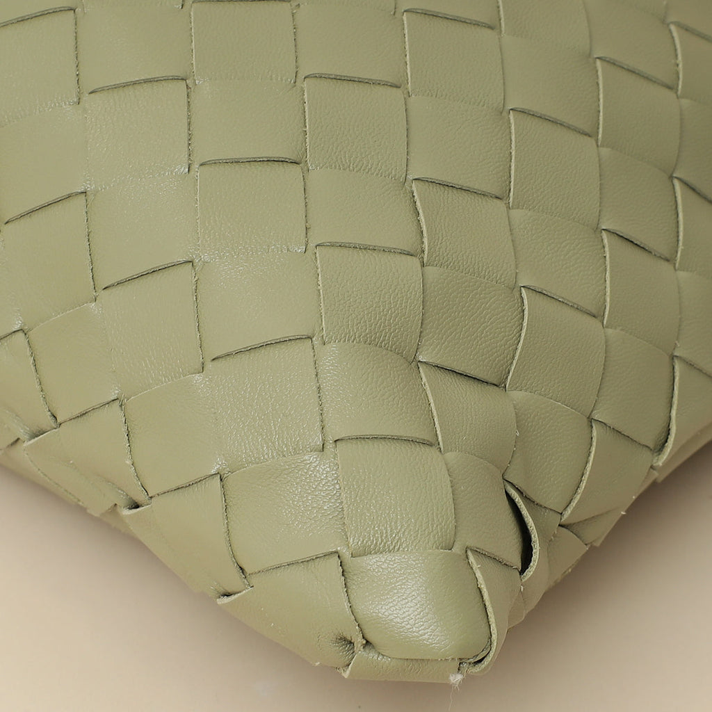 Bottega Veneta Travertine Intrecciato Hop Hobo Bag