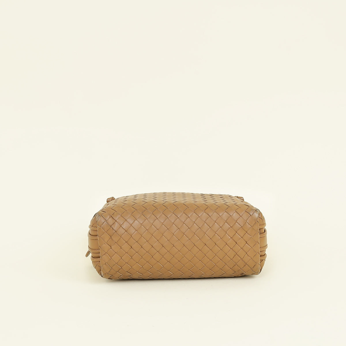 Bottega Veneta Brown Intrecciato Nodini Crossbody Bag