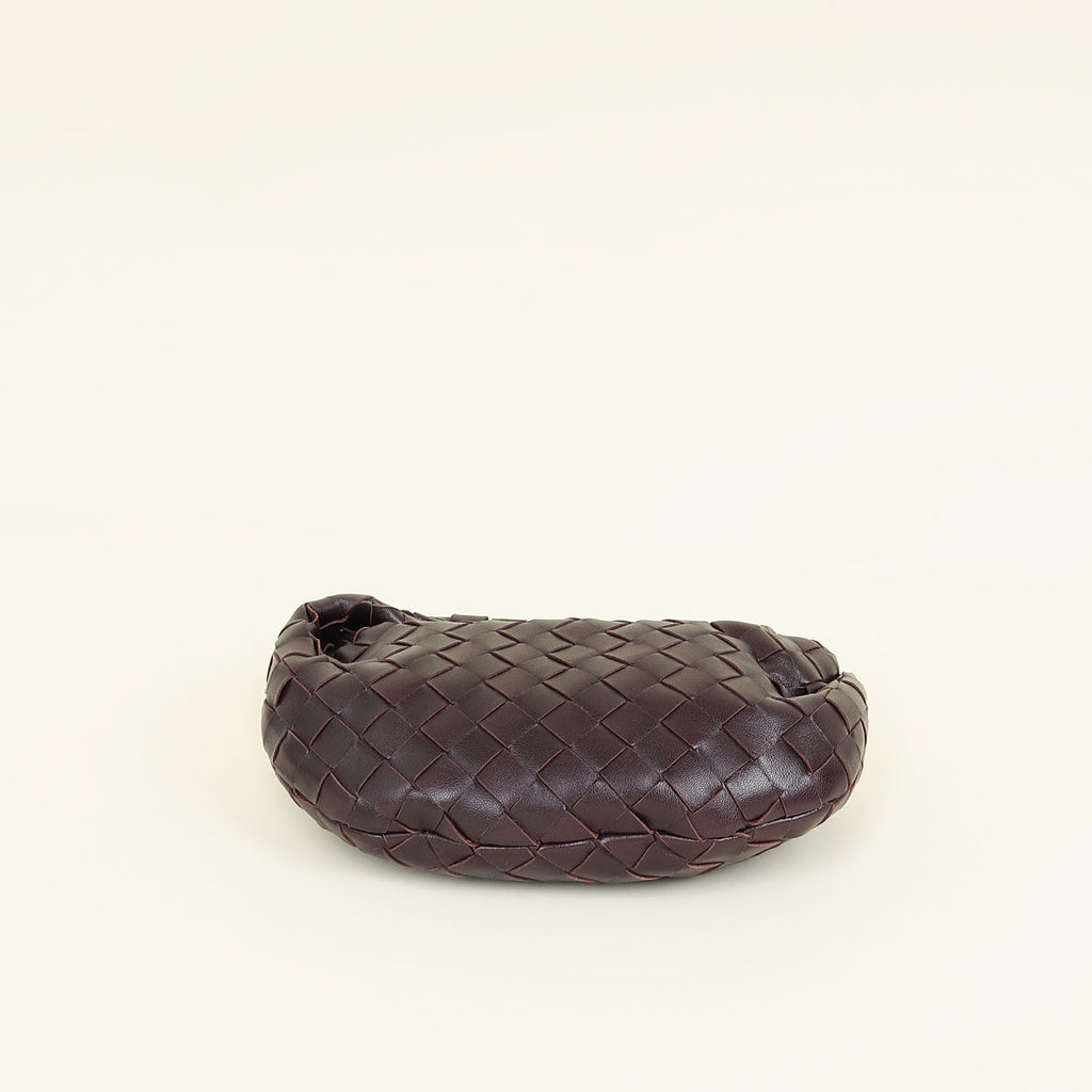 Bottega Veneta Dark Eggplant Intrecciato Mini Jodie Bag
