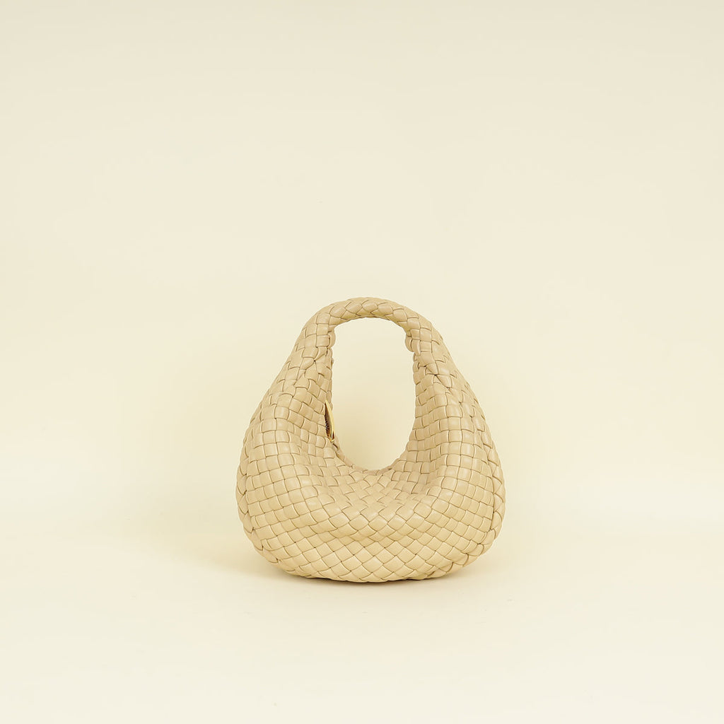 Bottega Veneta Beige Mini Padded Jodie Bag