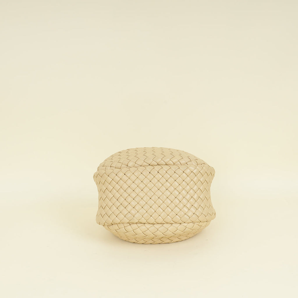 Bottega Veneta Beige Mini Padded Jodie Bag