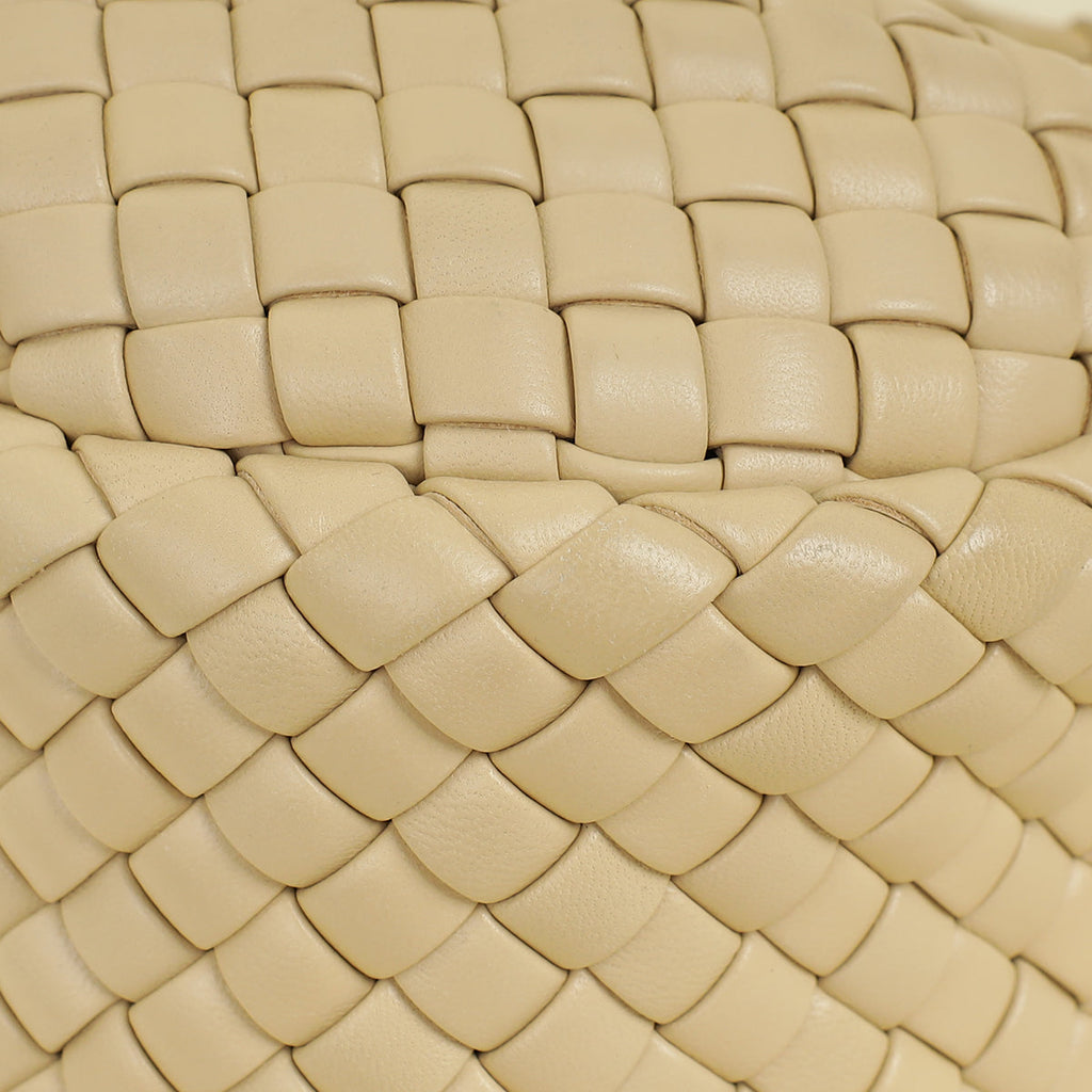 Bottega Veneta Beige Mini Padded Jodie Bag