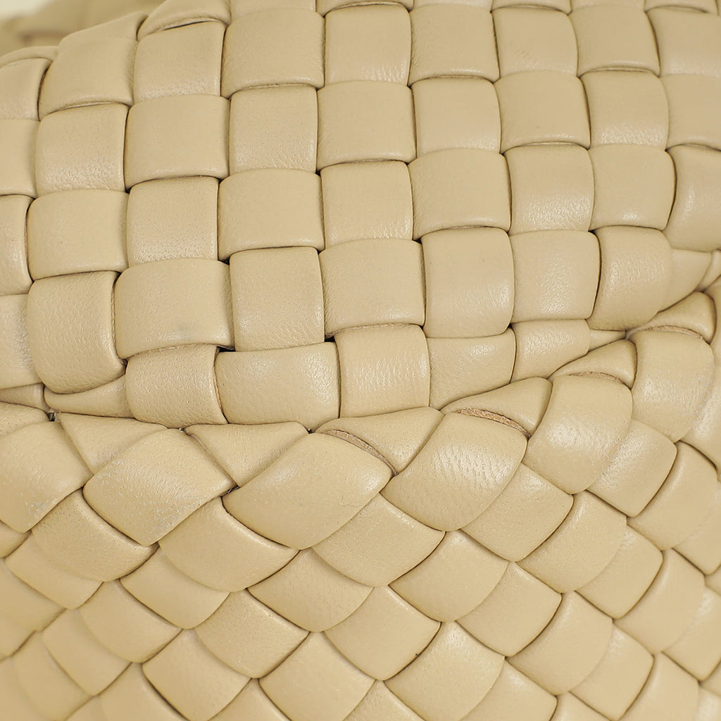 Bottega Veneta Beige Mini Padded Jodie Bag