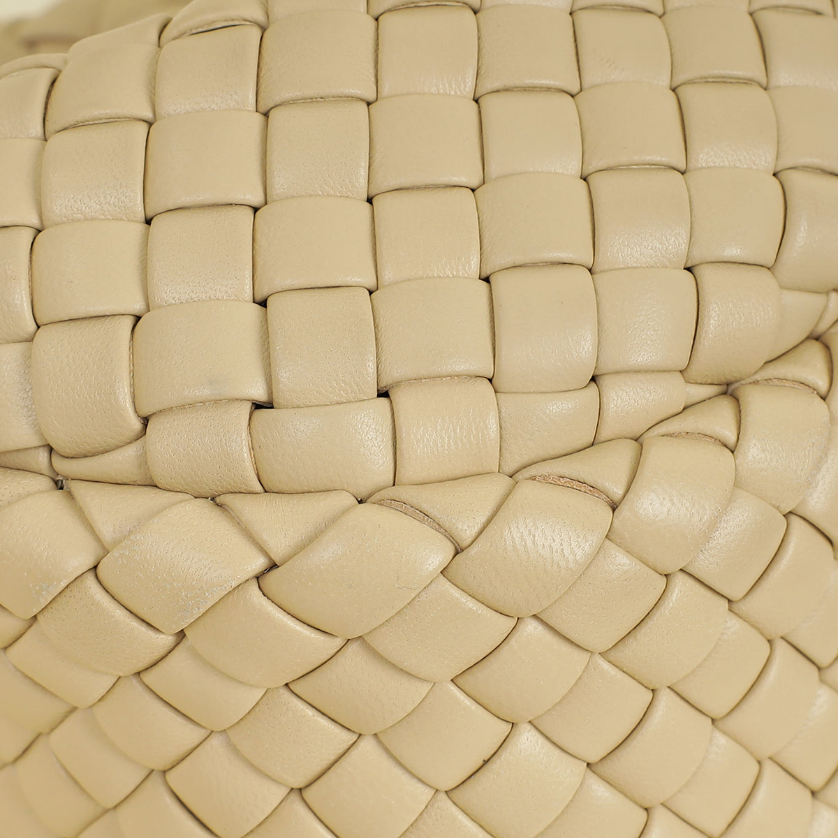 Bottega Veneta Beige Mini Padded Jodie Bag