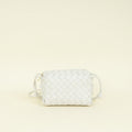 Bottega Veneta White Mini Loop Camera Bag