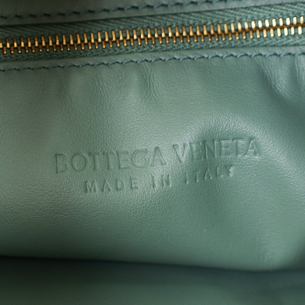 Bottega Veneta Aloe Green Intrecciato Hop Hobo Bag