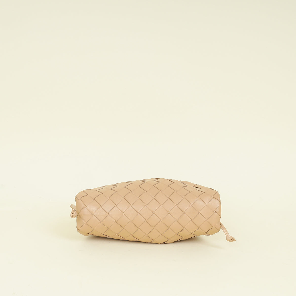 Bottega Veneta Beige Intrecciato Nappa Mini Pouch Bag
