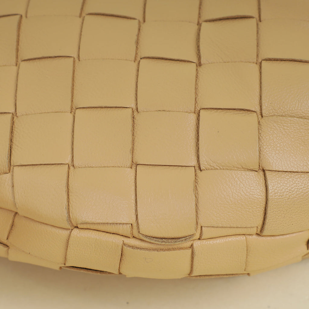 Bottega Veneta Beige Intrecciato Nappa Jodie Mini Bag