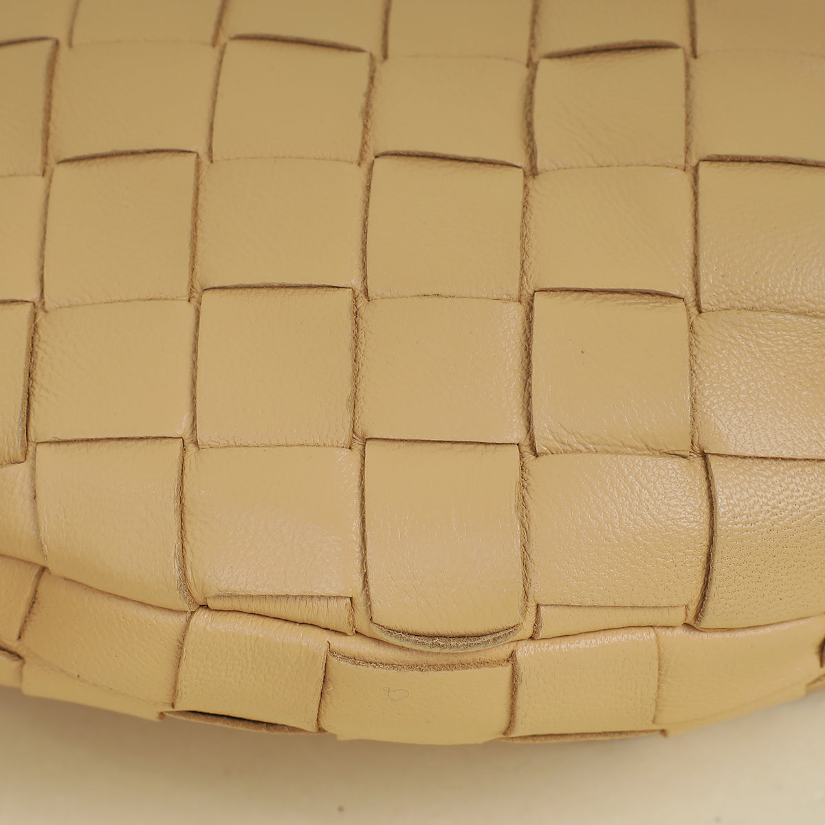 Bottega Veneta Beige Intrecciato Nappa Jodie Mini Bag