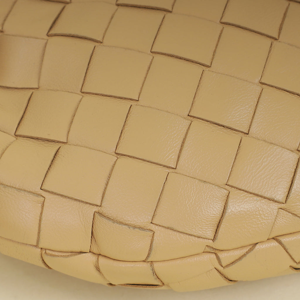 Bottega Veneta Beige Intrecciato Nappa Jodie Mini Bag