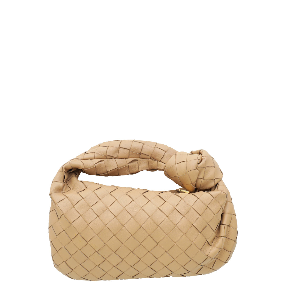 Bottega Veneta Almond Intrecciato Nappa Mini Jodie Bag
