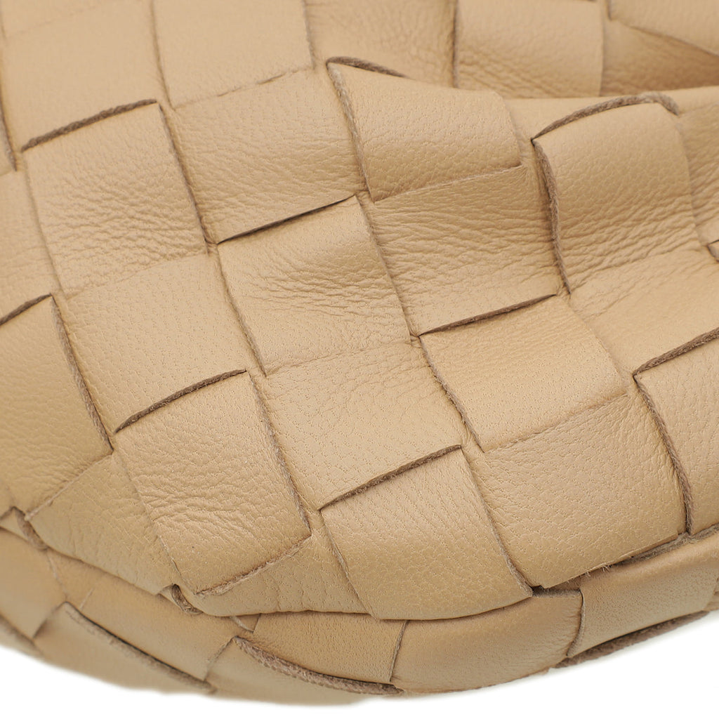 Bottega Veneta Almond Intrecciato Nappa Mini Jodie Bag