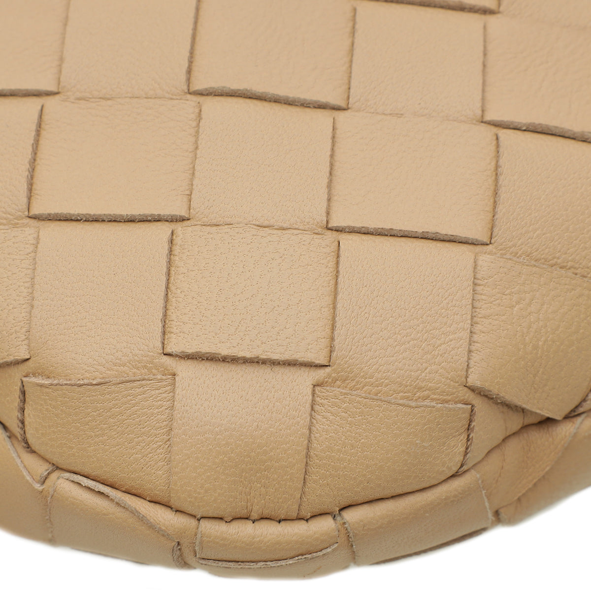 Bottega Veneta Almond Intrecciato Nappa Mini Jodie Bag